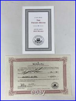 The Frozen Hours by Jeff Shaara Signed First 1st Edition Easton Press LN HC 2017