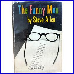 The Funny Men by Steve Allen SIGNED FIRST EDITION 1956 Hardcover Comedy Greats