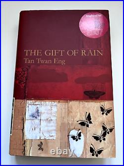 The Gift of Rain by Tan Twan Eng Signed First Edition Book Booker Prize 2023