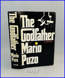 The Godfather-Mario Puzo-SIGNED! -First/1st Book Club Edition-HC/DJ- VERY RARE