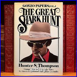 The Great Shark Hunt, Hunter S. Thompson. Signed & Inscribed First Edition, 1st