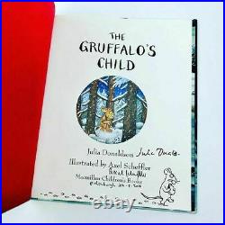 The Gruffalo's Child First Edition Julia Donaldson Signed Alex Scheffler Doodle