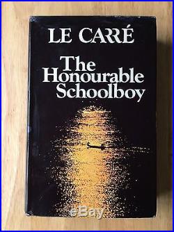 The Honourable Schoolboy John Le Carre Signed First Edition 1977 1st Book