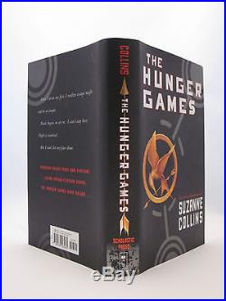 The Hunger Games Suzanne Collins SIGNED with drawing First Edition 3rd Printing