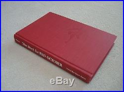 The Hunt for Red October First Edition / First Printing SIGNED