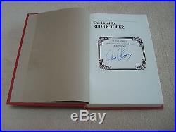 The Hunt for Red October First Edition / First Printing SIGNED