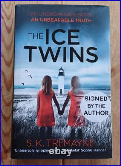 The Ice Twins by S. K. Tremayne (Hardcover, 2015) first edition signed