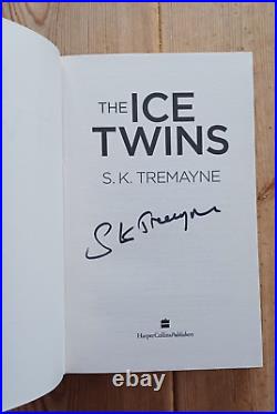 The Ice Twins by S. K. Tremayne (Hardcover, 2015) first edition signed