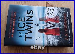 The Ice Twins by S. K. Tremayne (Hardcover, 2015) first edition signed