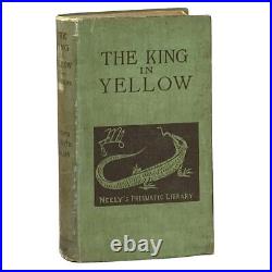 The King in Yellow, Robert Chambers. First Edition, 1st, Signed by Ellen Glasgow