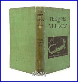 The King in Yellow, Robert Chambers. First Edition, 1st, Signed by Ellen Glasgow