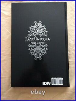 The Last Unicorn Signed Deluxe First Edition Graphic Novel, Hardcover