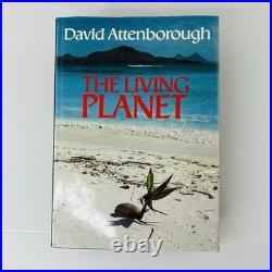 The Living Planet David Attenborough Signed First Edition Hardback Unclipped