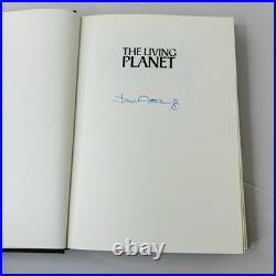 The Living Planet David Attenborough Signed First Edition Hardback Unclipped
