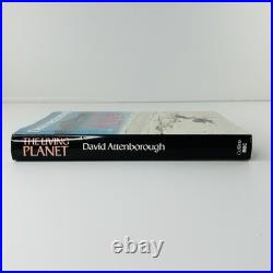 The Living Planet David Attenborough Signed First Edition Hardback Unclipped
