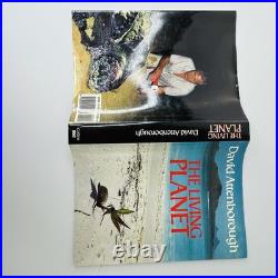 The Living Planet David Attenborough Signed First Edition Hardback Unclipped
