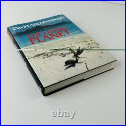 The Living Planet David Attenborough Signed First Edition Hardback Unclipped