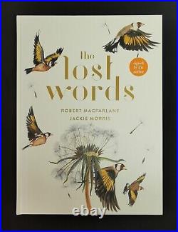 The Lost Words Signed First Edition Jackie Morris Robert Macfarlane