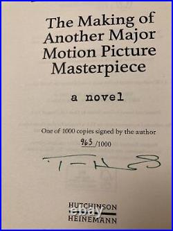 The Making of a Another Major Motion Picture Masterpiece Tom Hanks Signed HB