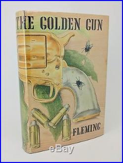 The Man With the Golden Gun Ian Fleming First Edition Signed Chris Lee