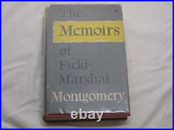 The Memoirs of Field Marshal Montgomery Signed 1st Edition 1958