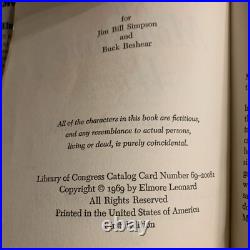 The Moonshine War by Elmore Leonard SIGNED FIRST EDITION -Great Price