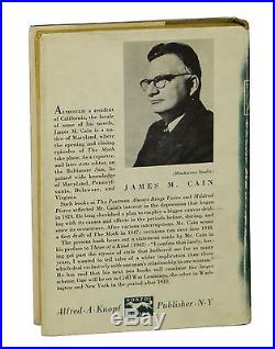 The Moth by JAMES M. CAIN SIGNED First Edition 1948 Postman Noir Mildred 1st