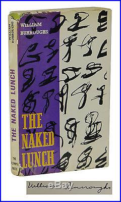 The Naked Lunch SIGNED by WILLIAM S. BURROUGHS First Edition 1st Issue