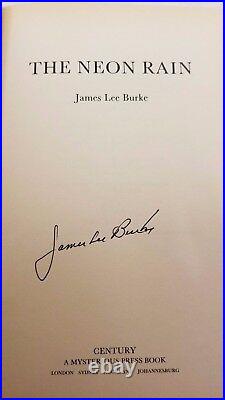The Neon Rain by James Lee Burke FIRST UK- Signed