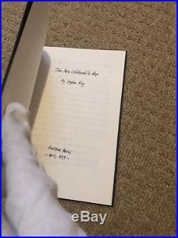 The New Lieutenants Rap Un-Signed Limited First Edition Stephen King Ultra Rare