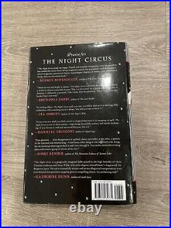 The Night Circus Erin Morgenstern 1st Edition Hardcover SIGNED! With case