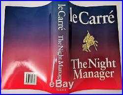 The Night Manager John le Carré Signed First Edition 1st/1st 1993
