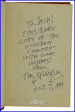 The October Country SIGNED by RAY BRADBURY First edition 1st Printing 1955