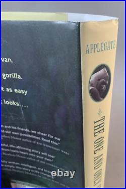 The One And Only Ivan-Katherine Applegate-SIGNED! -TRUE First/1st Edition! -RARE