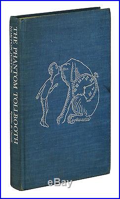 The Phantom Tollbooth SIGNED by NORTON JUSTER First Edition 1961 1st Print