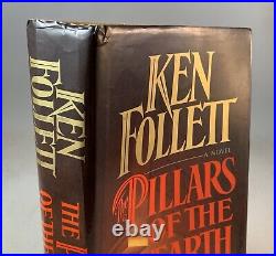 The Pillars Of The Earth-Ken Follett-SIGNED! -INSCRIBED! -TRUE First/1st Edition