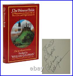 The Princess Bride SIGNED by WILLIAM GOLDMAN First Edition 1st Print 1973