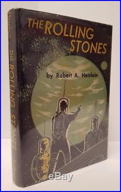 The Rolling Stones by Robert A Heinlein Signed First Edition
