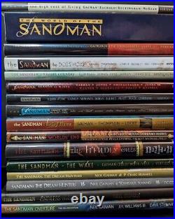The Sandman Complete Hardback Collection First Edition includes signed Book