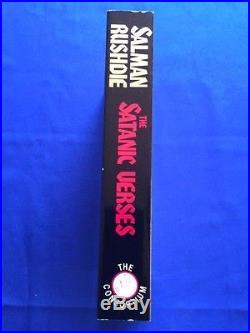 The Satanic Verses First American Paperback Edition Signed By Salman Rushdie