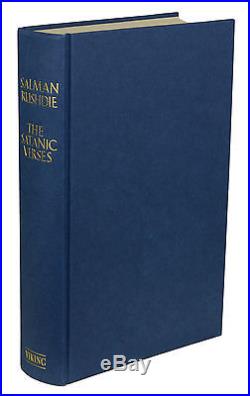 The Satanic Verses SIGNED by SALMAN RUSHDIE First UK Edition 1st Printing