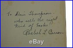 The Sea Around Us SIGNED by RACHEL L. CARSON First Edition 1st 1951