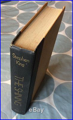 The Shining, Stephen King Signed First Edition