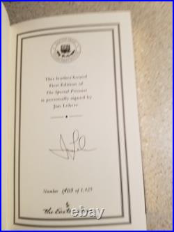 The Special Prisoner Jim Lehrer, Easton Press Signed First Edition