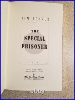 The Special Prisoner Jim Lehrer, Easton Press Signed First Edition
