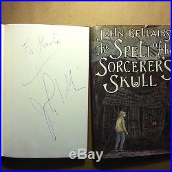 The Spell of the Sorcerer's Skull by John Bellairs (Signed, First Edition)