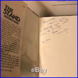 The Stand Stephen King (1978) True First Edition with Signed Postcard
