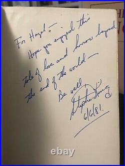 The Stand by Stephen King. 1st / 1st US Edition w classic inscription / signed