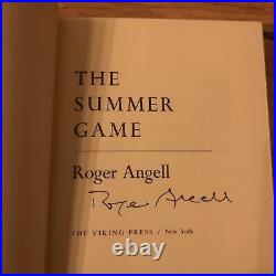 The Summer Game/angell/ Signed First Edition