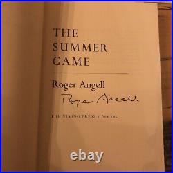 The Summer Game/angell/ Signed First Edition